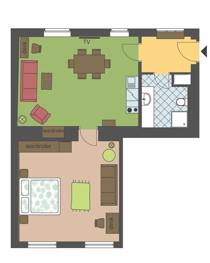 Seno6 Apartments Praga Zewnętrze zdjęcie